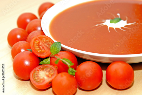 Tomatensuppe photo