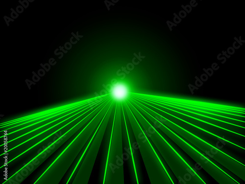 Laser verde