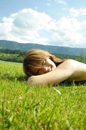 in meadow