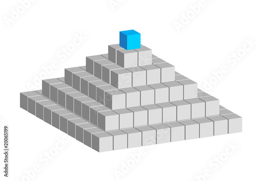 cube pyramid