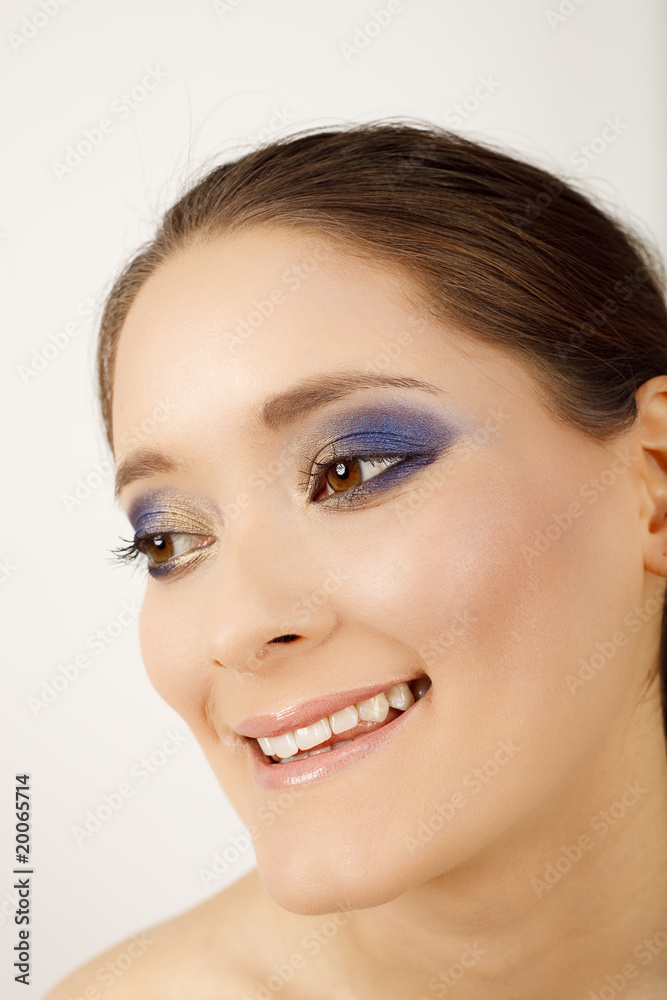 Fototapeta premium Lachendes Model