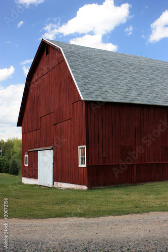 Red Midwestern Barn