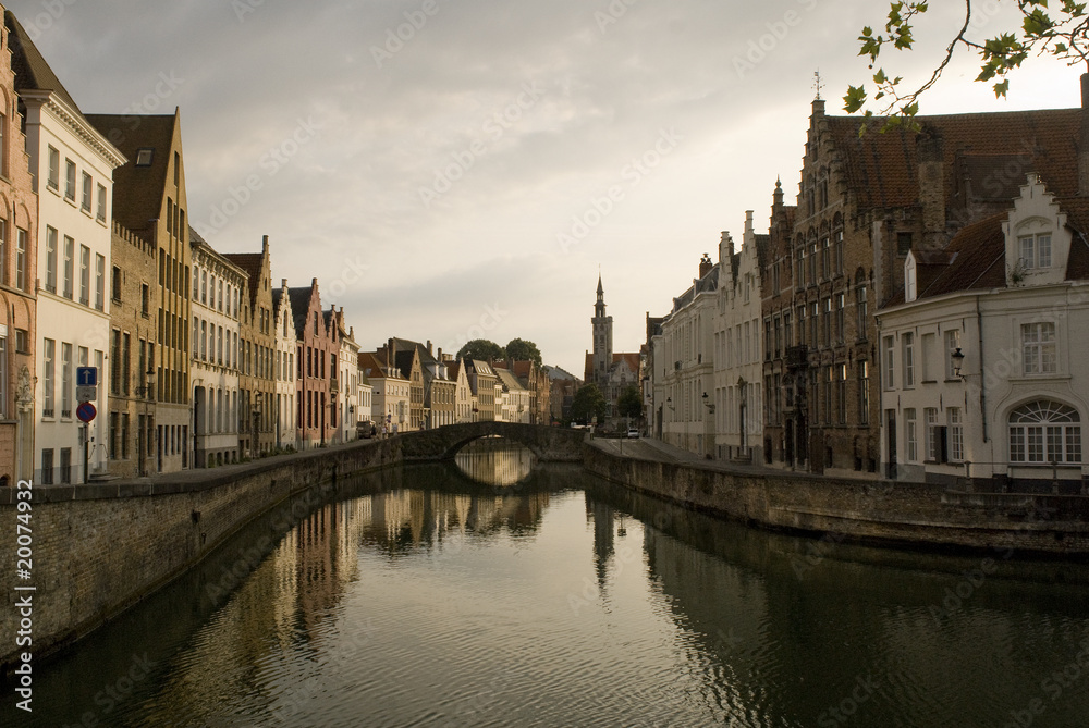 Obraz premium Bruges scene