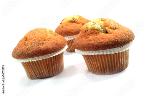 Muffins mit Schokostückchen