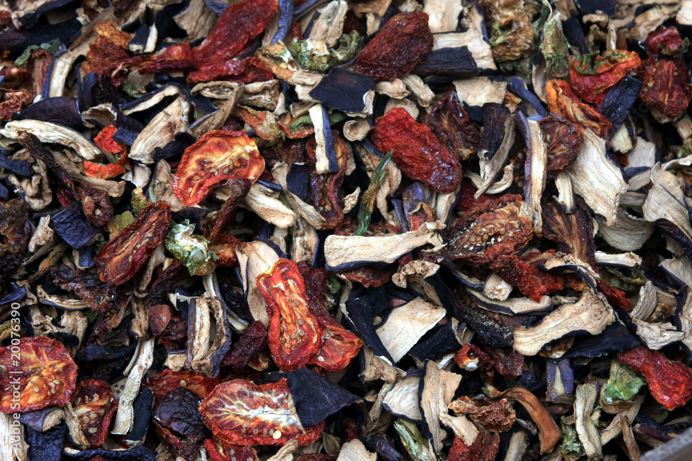 Dried vegetables