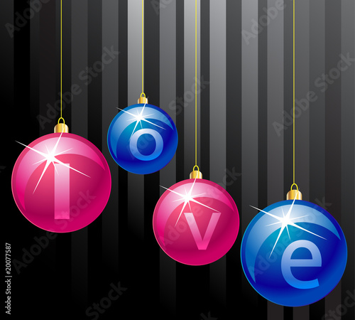 pink and blue balls