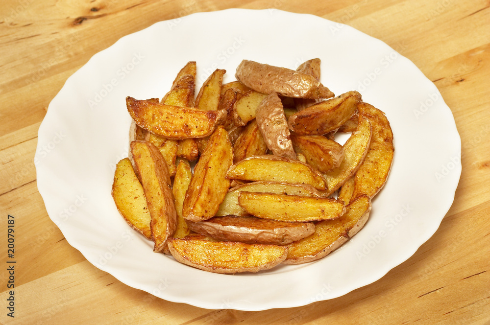 French fries potato slices French fries potato slices