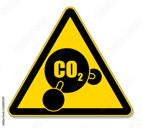 co2 warning sign