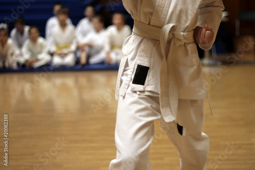 young karateka photo