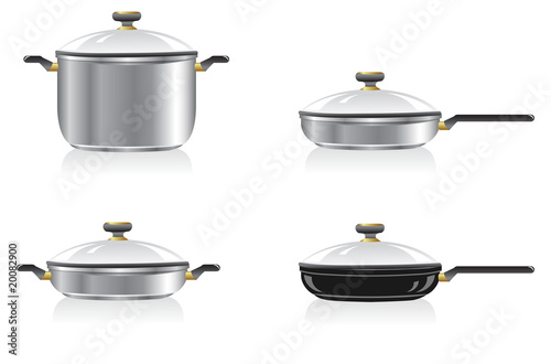 Pans and frying pans