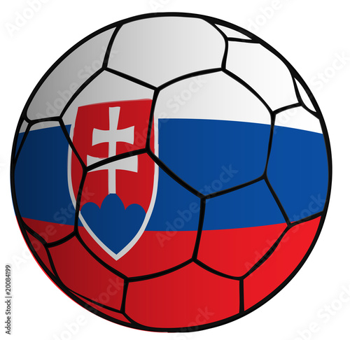 Balón bandera Selección Eslovaquia