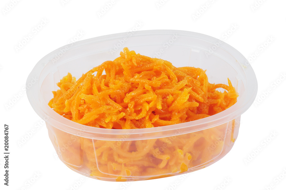 Barquette carottes râpées Barquette carottes râpées