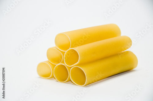 Cannelloni pasta tubes