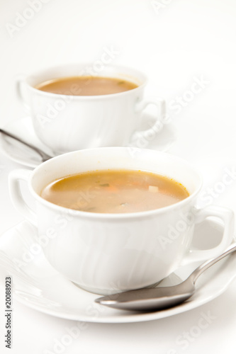 Fototapeta Naklejka Na Ścianę i Meble -  tasty vegetables soup