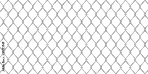 vector illustrated fence