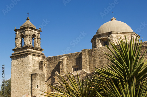 Принти на полотні Mision San Jose y San Miguel de Aguayo in San Antonio