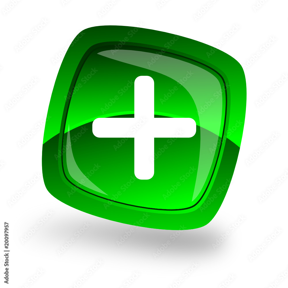 Obraz premium plus web button