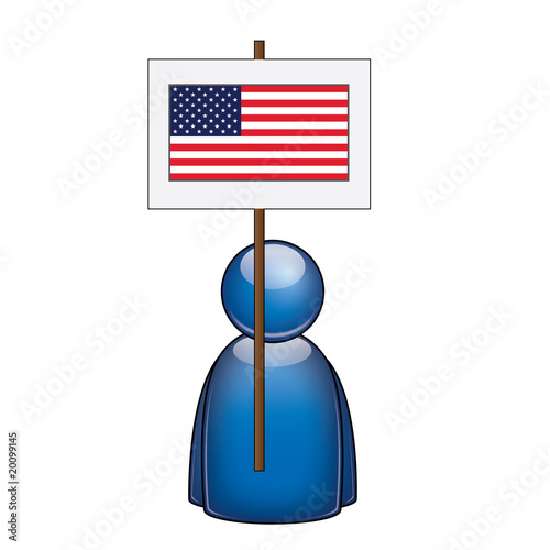 Pancarta Estados Unidos