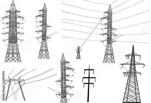 electric towers collection