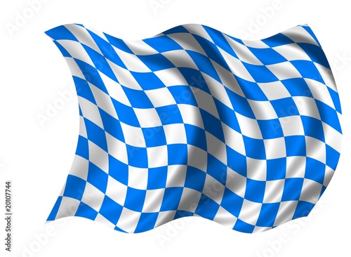 flagge bayrische rauten