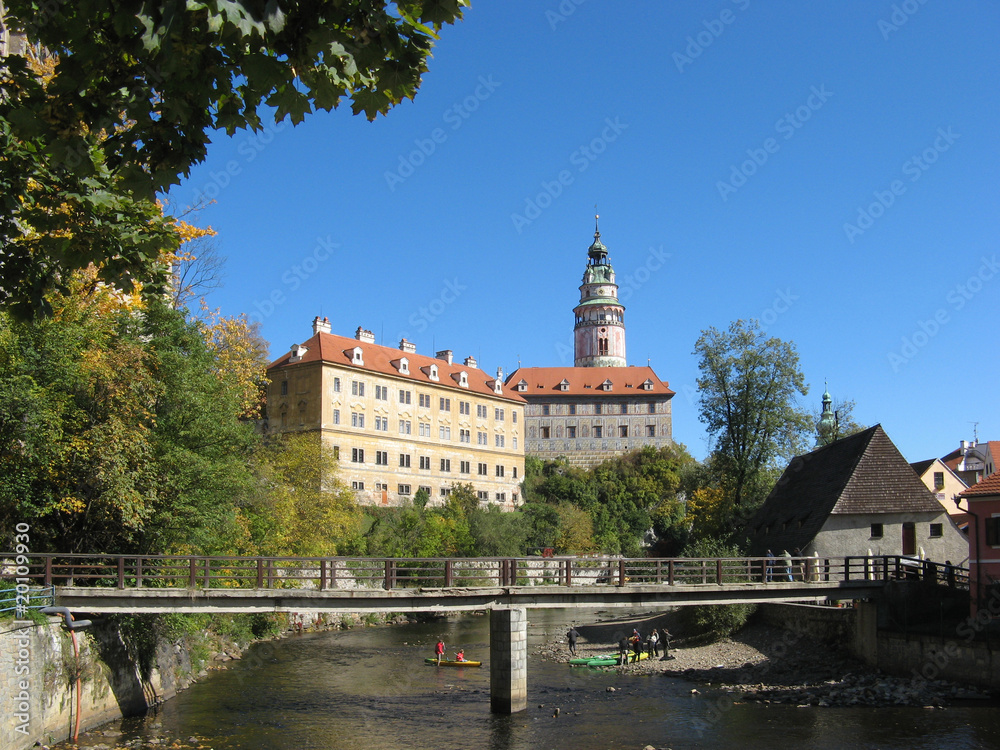 Czech Republic - UNESCO, Czech Krumlov - castle by the river