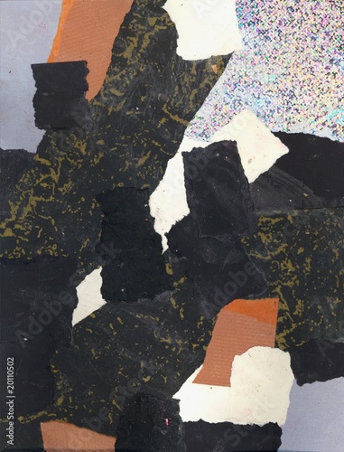 Abstract Geometric Collage