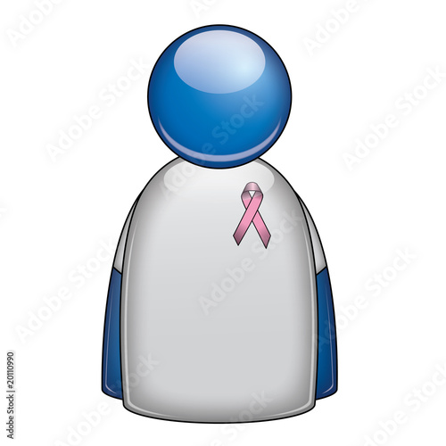 Icono camiseta lucha contra cancer mama