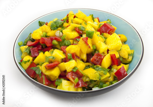 Bowl of Mango Salsa