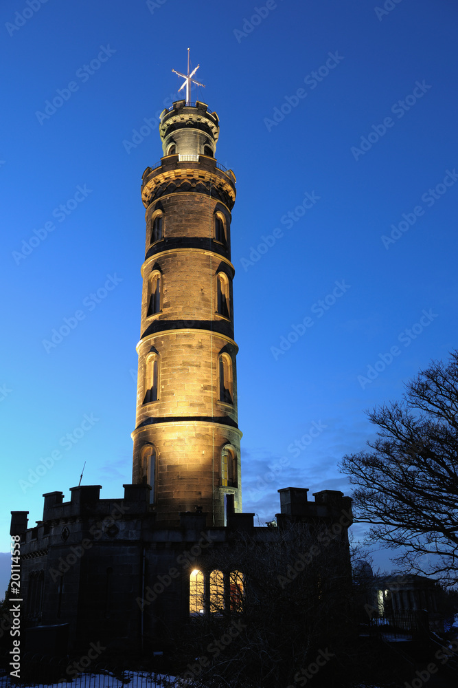 Nelson's Monument, Calton Hill, Edinburgh, Scotland, UK