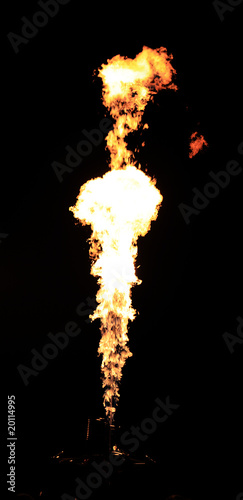 Tableau sur toile flames - Flammen