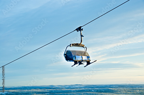 ski chairlift Finland