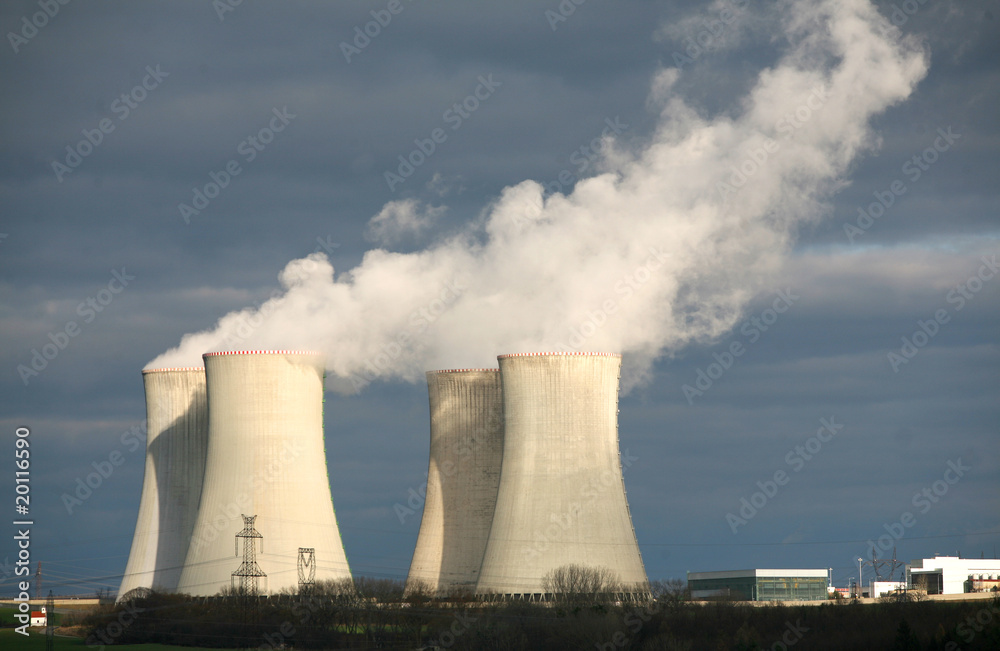 Nuclear power plant Dukovany, Czech republic. Nuclear power plant Dukovany, Czech republic.