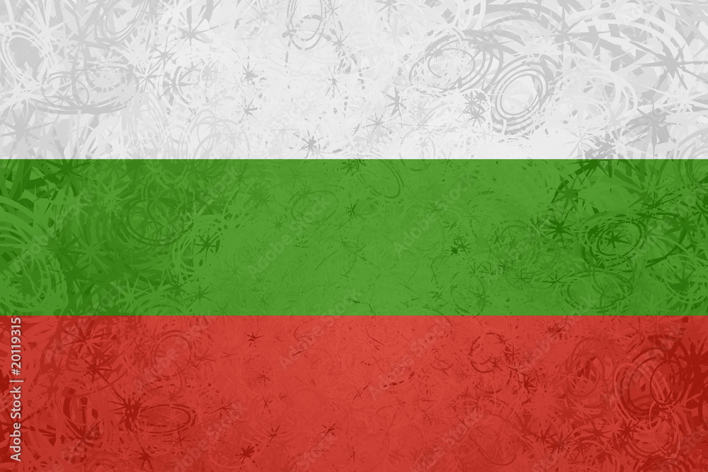 Bulgaria flag grunge texture
