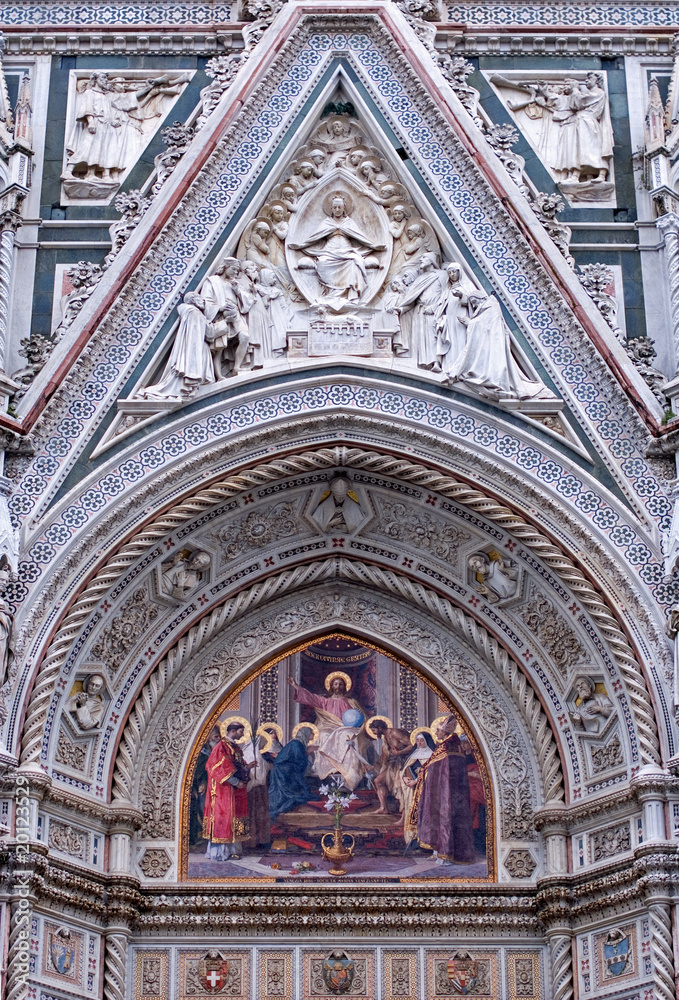 Facade of the Basilica di Santa Maria del Fiore