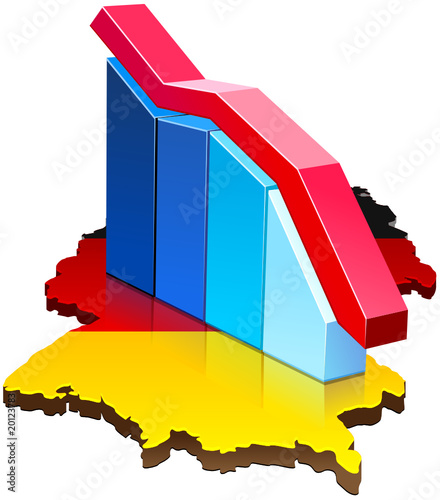 Statistik Verringerung der Deutschland