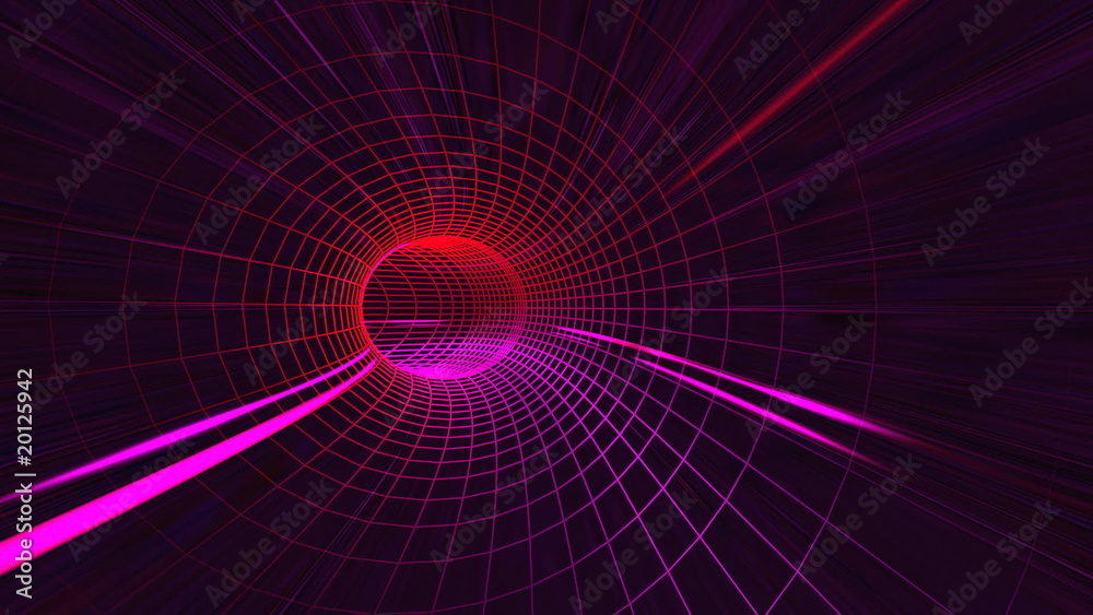 Abstract energy tunnel background