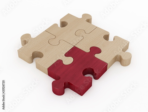 wooden jigsaw puzzle
