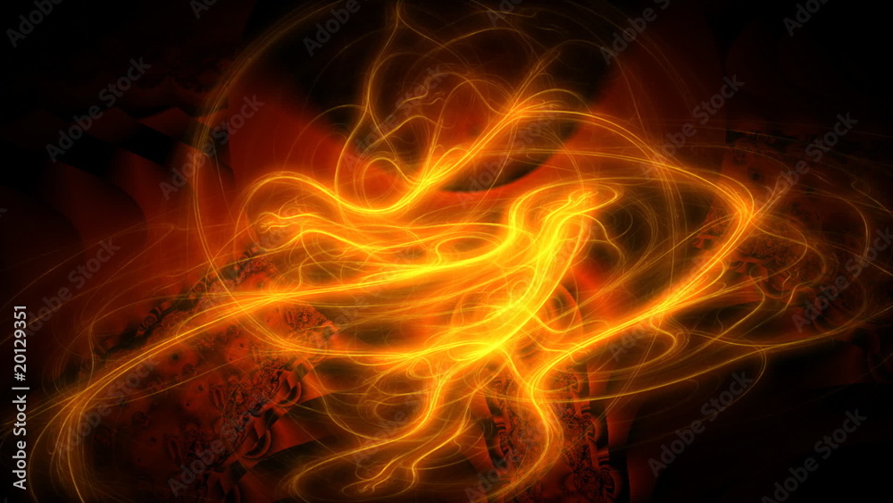 fibrous fire motion background