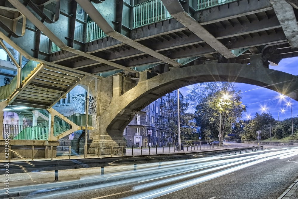 Obraz premium Poniatowski Bridge