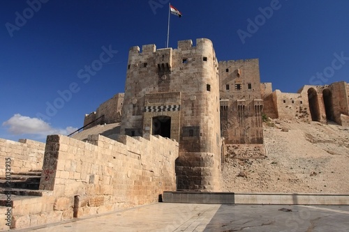 arab citadel in Aleppo, Syria Fototapeta