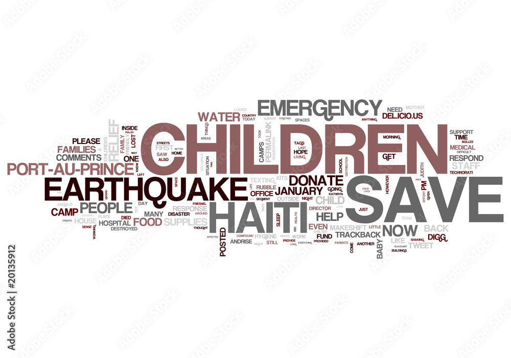 Racing to Get Relief - Haiti Earthquake Emergency Racing to Get Relief - Haiti Earthquake Emergency