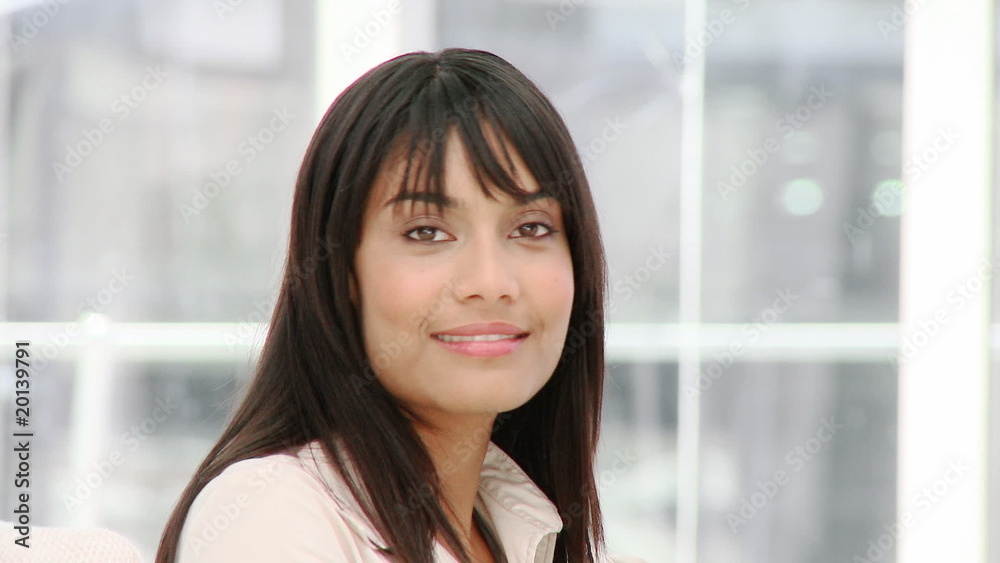 Portrait of a smiling businesswoman Portrait of a smiling businesswoman