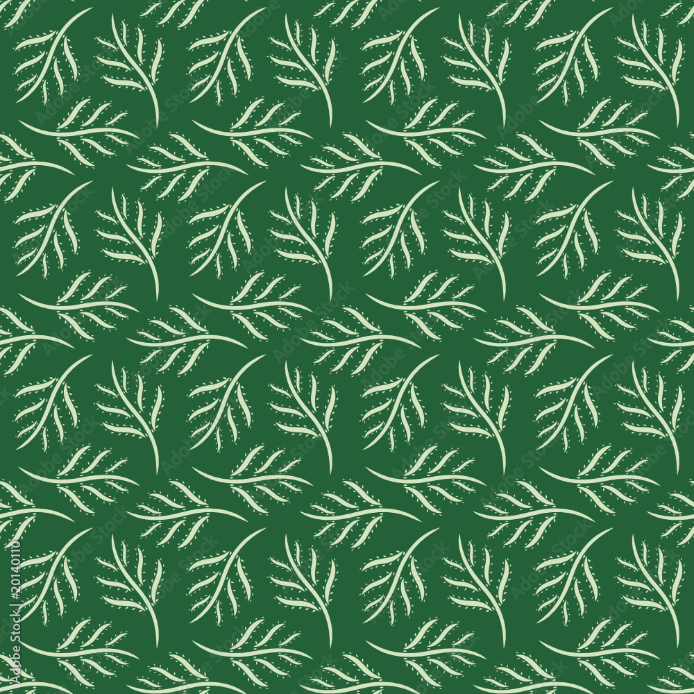 Abstract Leaf Seamless Pattern Abstract Leaf Seamless Pattern
