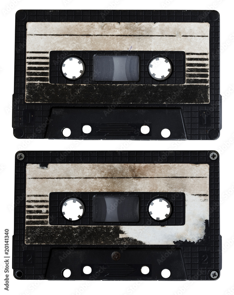 Obraz premium audio cassette isolated