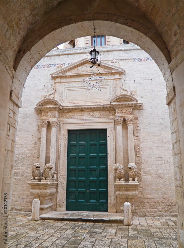 St. Benedetto Convent. Conversano. Apulia.
