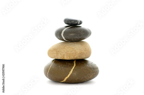 Photography galets zen