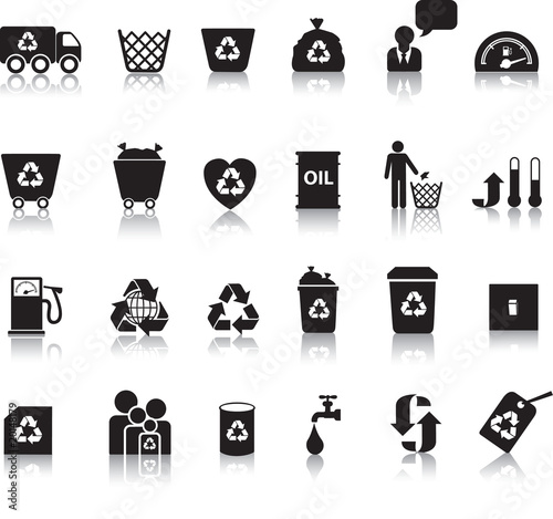 Eco icon set