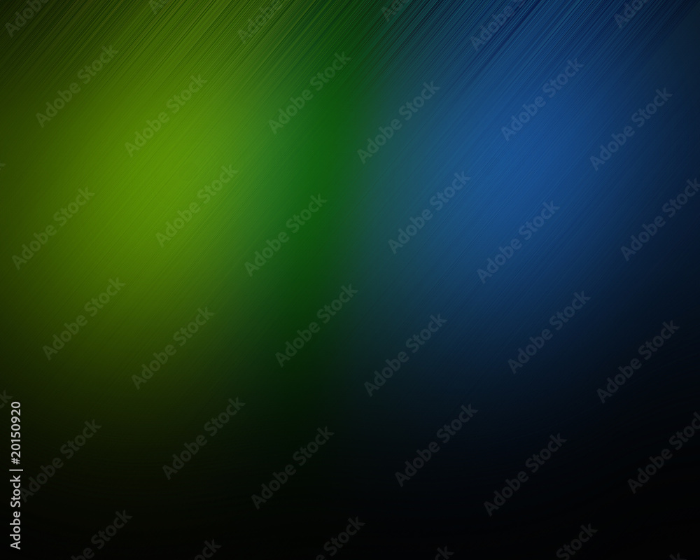 Fototapeta premium High resolution green and blue abstract background