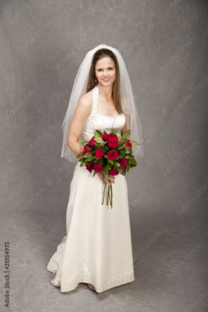 beautiful bride, studio shot beautiful bride, studio shot