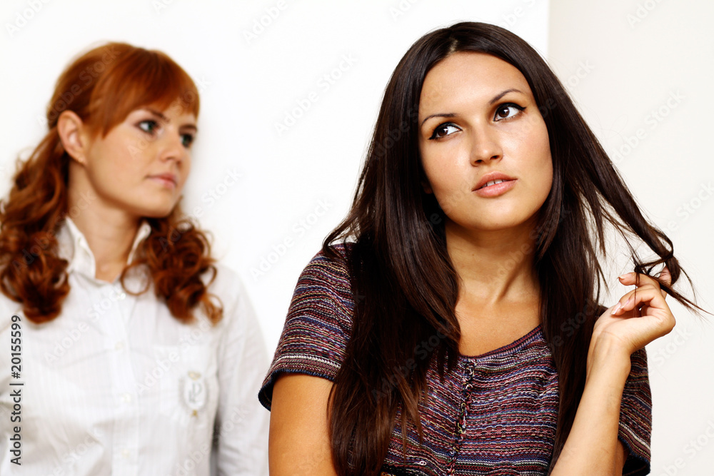 Two female friends Two female friends